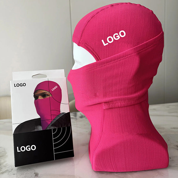 High-quality with brand logo Windproof Balaclava Ski Mask ColdProof Face Cover with Colorful Box for Men & Women