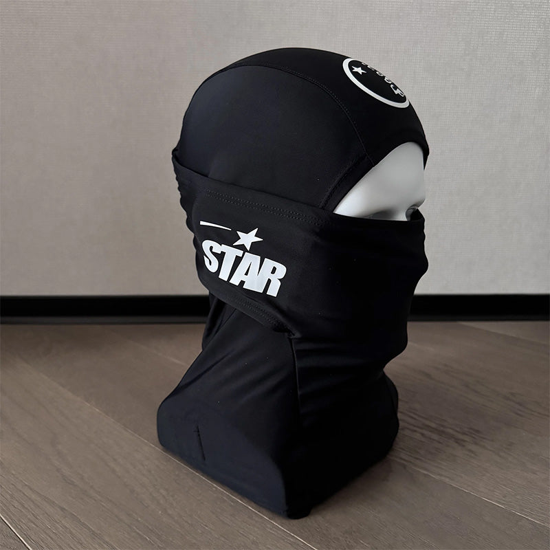 High-quality with brand logo Windproof and warm chip Balaclava ski mask suitable for both men and women outdoor cycling and sports ski mask