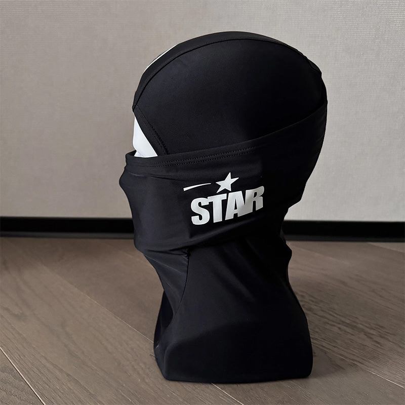 High-quality with brand logo Windproof and warm chip Balaclava ski mask suitable for both men and women outdoor cycling and sports ski mask