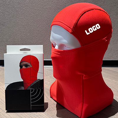High-quality with brand logo Windproof Balaclava Ski Mask ColdProof Face Cover with Colorful Box for Men & Women