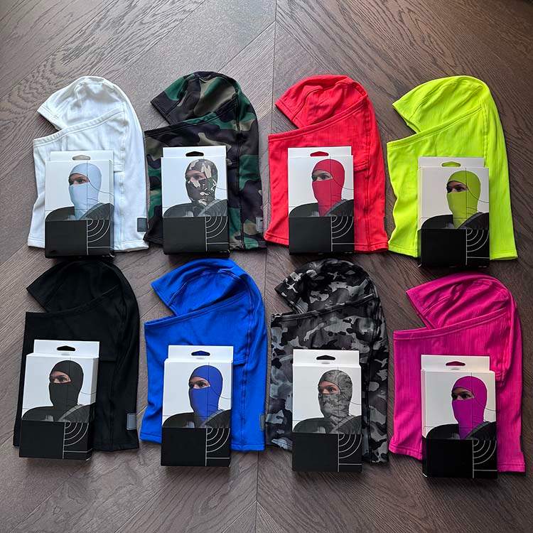 High-quality with brand logo Windproof Balaclava Ski Mask ColdProof Face Cover with Colorful Box for Men & Women